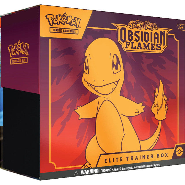 Pokemon: Scarlet & Violet 3 Obsidian Flames: Elite Trainer Box