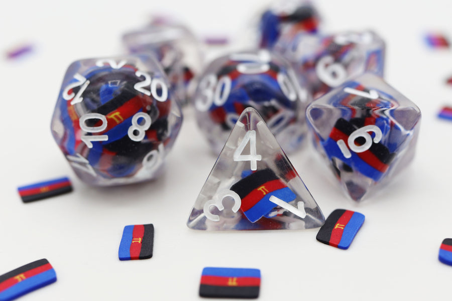 Dice Foam Brain Games: Poly 7-Set