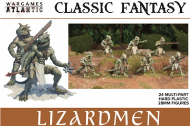 Mini Wargames Classic Fantasy: Lizardmen (24)