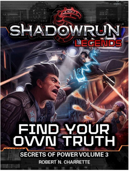 Novel Shadowrun: Find Your Own Truth
