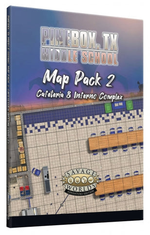 Savage Worlds: Pinebox Middle School - Map Pack 2
