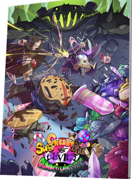 Sweet Cherry Pie vs Evil: Gummy Landing