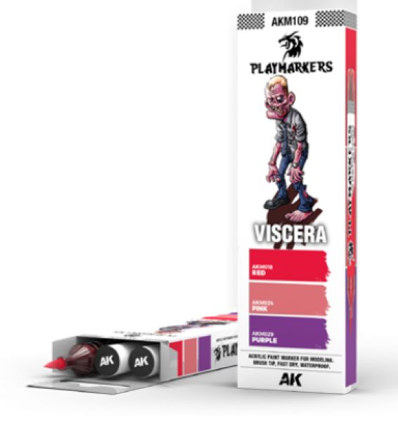 Paint AK: Playmarkers Set - Viscera (3 Ref.)