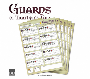Guards of Traitor’s Toll: Guardhouse Roster
