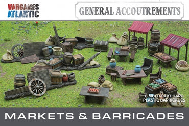 Mini Wargames General Accoutrements: Markets & Barricades