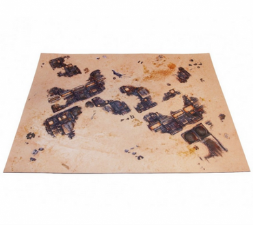 Terrain Micro Art: Imperial KT Game Mat - Wasteland