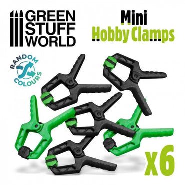 Mini Tools Green Stuff World: Mini hobby clamps x6