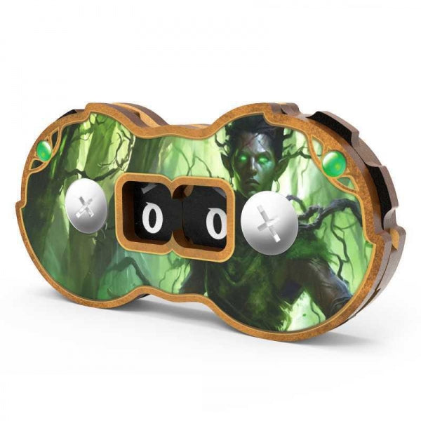 Magic the Gathering Green Stuff World: Double life counters - Forest