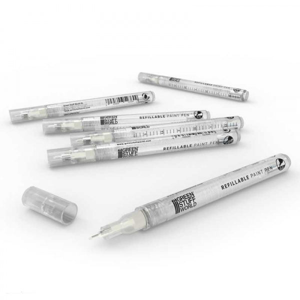 Mini Tools Green Stuff World: Refillable paint pen (pack x6)