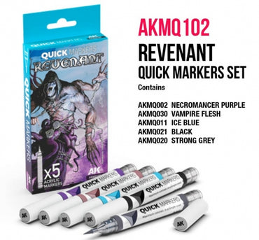 Paint AK: Quick Markers Set - Revenant
