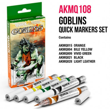 Paint AK: Quick Markers Set - Goblins