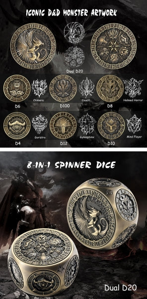 Dice Dice Habit: Octagon Spinner