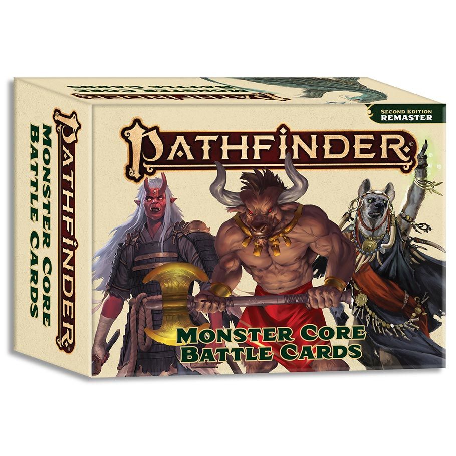 Pathfinder 2E: Battle Cards - Monster Core