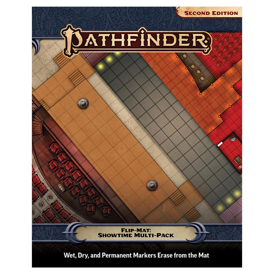 Pathfinder Flip-Mat: Showtime Multi-Pack