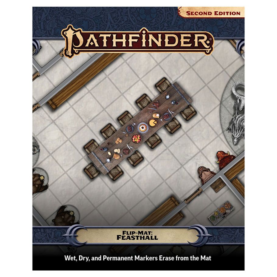 Pathfinder 2E Flipmat: Feasthall