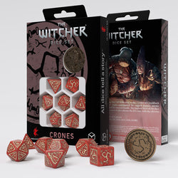Dice The Witcher: Poly 7-Set Crones