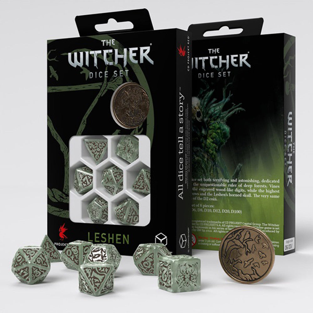 Dice The Witcher: Poly 7-Set Leshen