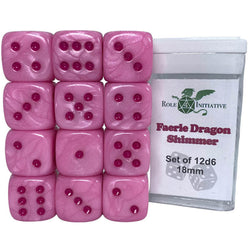 Dice Role 4: 18mm 12 set Shimmer