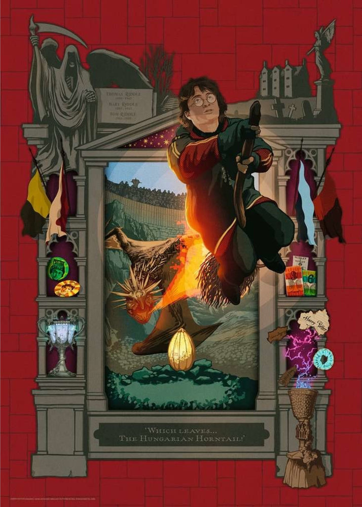 Puzzle Ravensburger: 1000 piece Harry Potter: AT 4