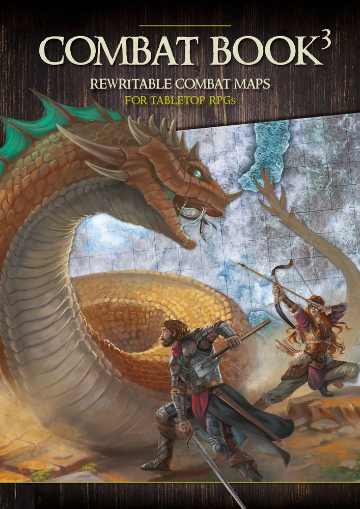 RPG Pwark: Combat Book 3: Fantasy Rewritable Combat Maps for Tabletop RPGs