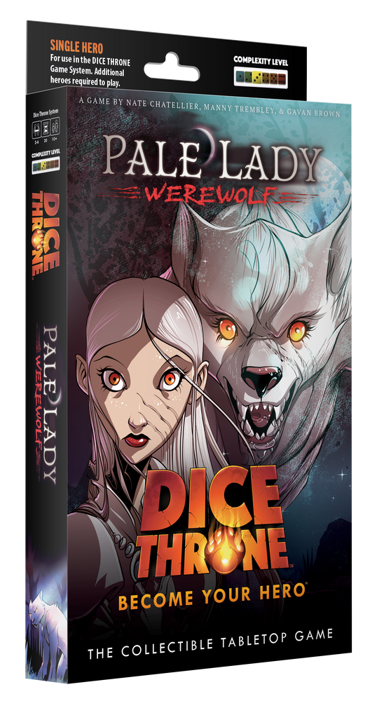 Dice Throne Hero Pale Lady