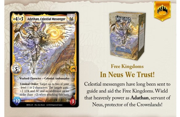 Warlord: Saga of the Storm: Into the Accordlands: Starter Deck