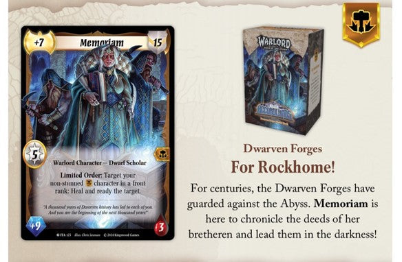 Warlord: Saga of the Storm: Into the Accordlands: Starter Deck