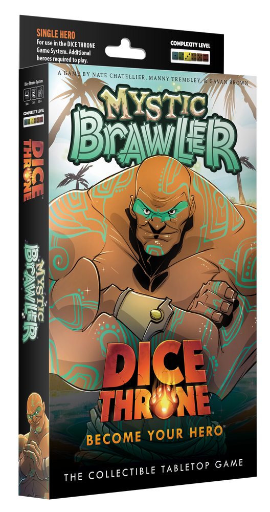 Dice Throne Hero Mystic Brawler