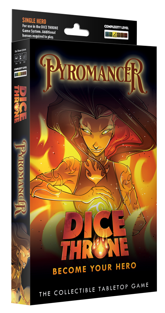 Dice Throne Hero Pyromancer