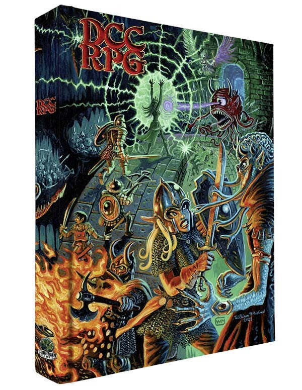 Dungeon Crawl Classics:  Core Rulebook William McAusland Cover