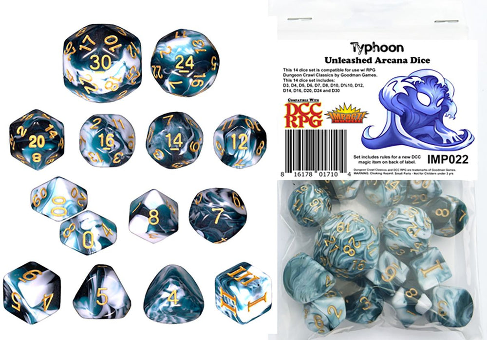 Dice Impact: Poly 14 set Spell