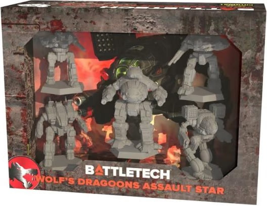 Battletech Mini: Forcepack Wolf's Dragoons Assault Star