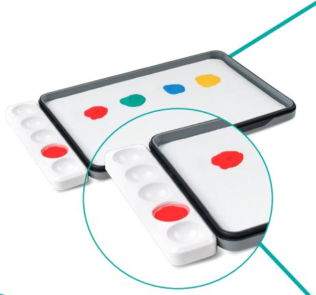 Tool Vallejo: Wet Palette Well Palette w/Magnet Attachement