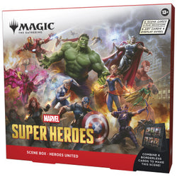 Magic the Gathering: Universes Beyond Scene Box - Marvel Super Heroes