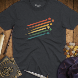 T-Shirt Wizardly: Retro Dice