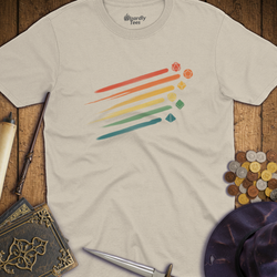 T-Shirt Wizardly: Retro Dice