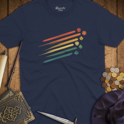 T-Shirt Wizardly: Retro Dice