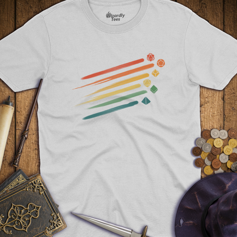 T-Shirt Wizardly: Retro Dice