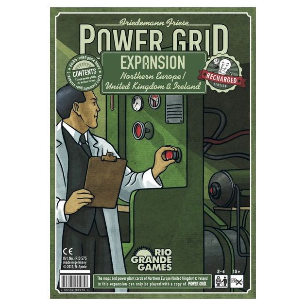 Power Grid: Northern Europe/United Kingdom and Ireland Recharged Expansion