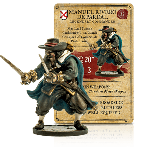 Blood & Plunder: Solo Spanish – Manuel Rivero de Pardal