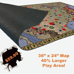 Fallen Land: Deluxe Playmat & 3D Salvage Coins