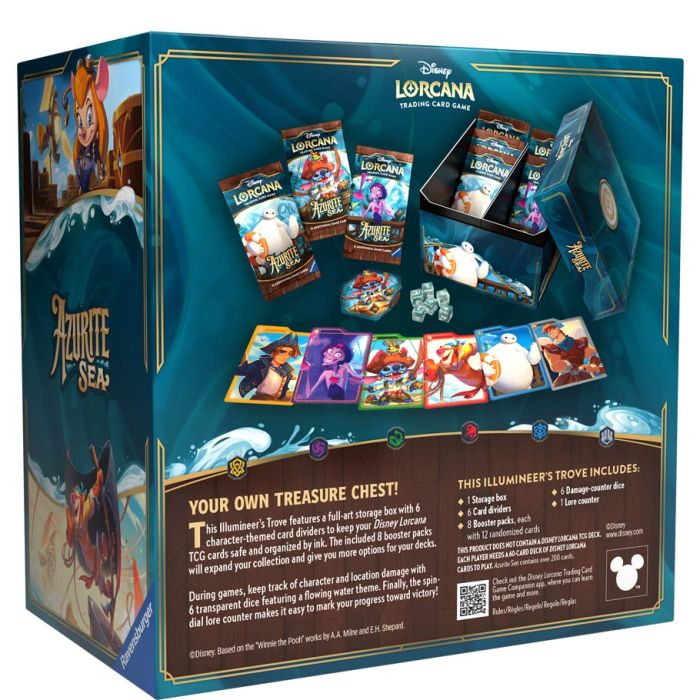 Disney Lorcana: 06 Azurite Sea Trove Pack