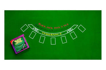 Casino Worldwise: Felt Blackjack Layout 36"x72"