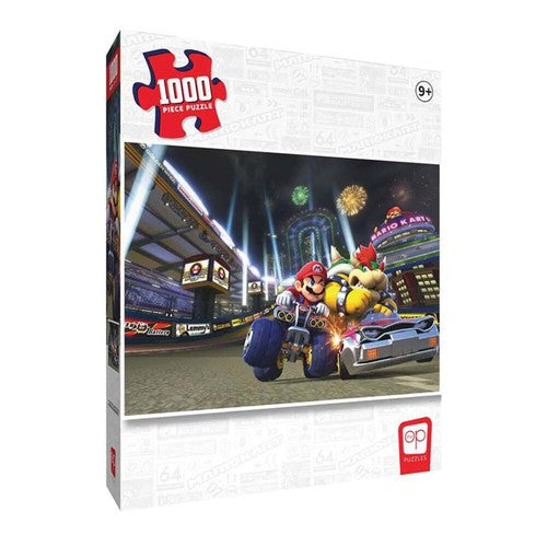 Puzzle USAopoly: 1000 piece Mario Kart "Light Up The Night"