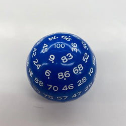 Dice Critical Hit: D100 Opaque
