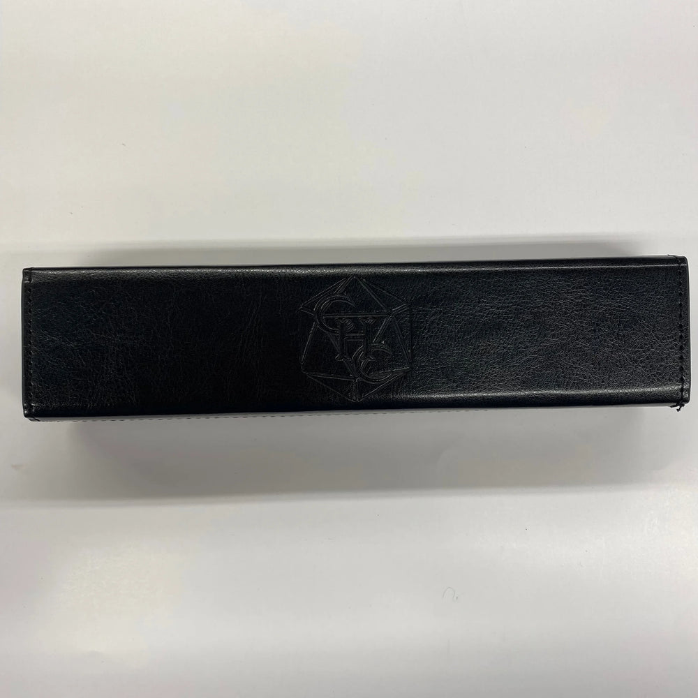 Dice Critical Hit: Dice Tray Leather Rectangle Box