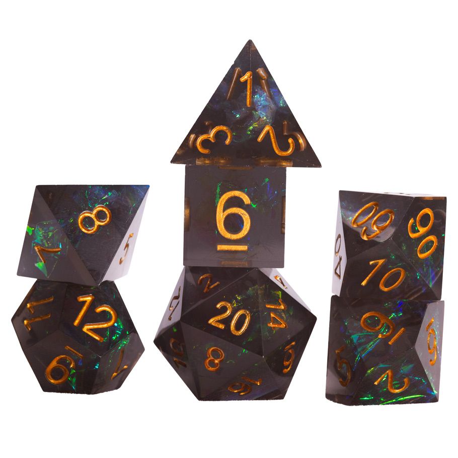 Dice Sirius: Poly 7 Set Sharp