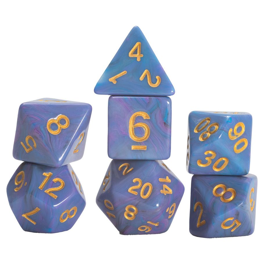 Dice Sirius: Poly 7-Set Unicorn