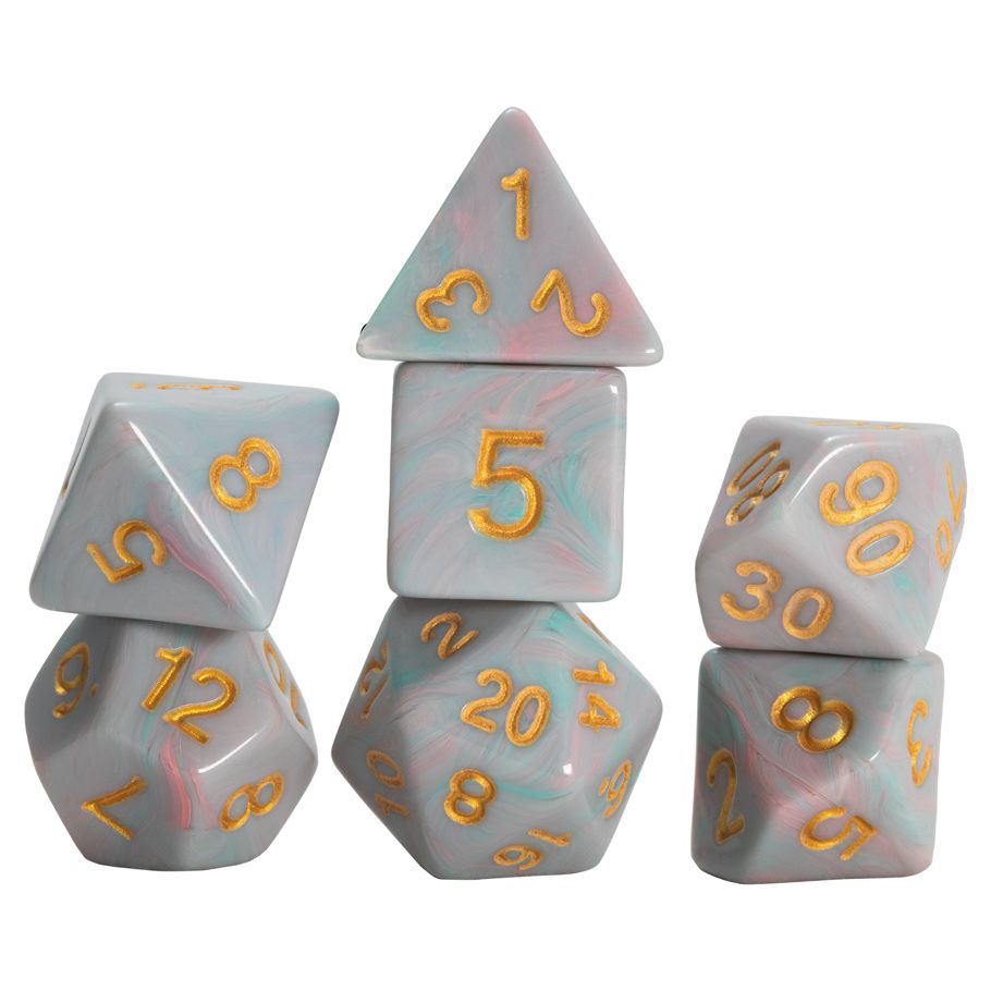 Dice Sirius: Poly 7-Set Unicorn