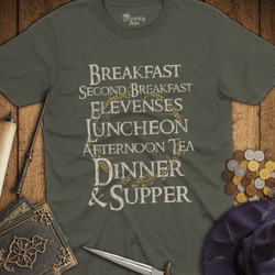 T-Shirt Wizardly: Second Breakfast Elevenses